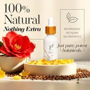 pure potent botanical oil, no fillers