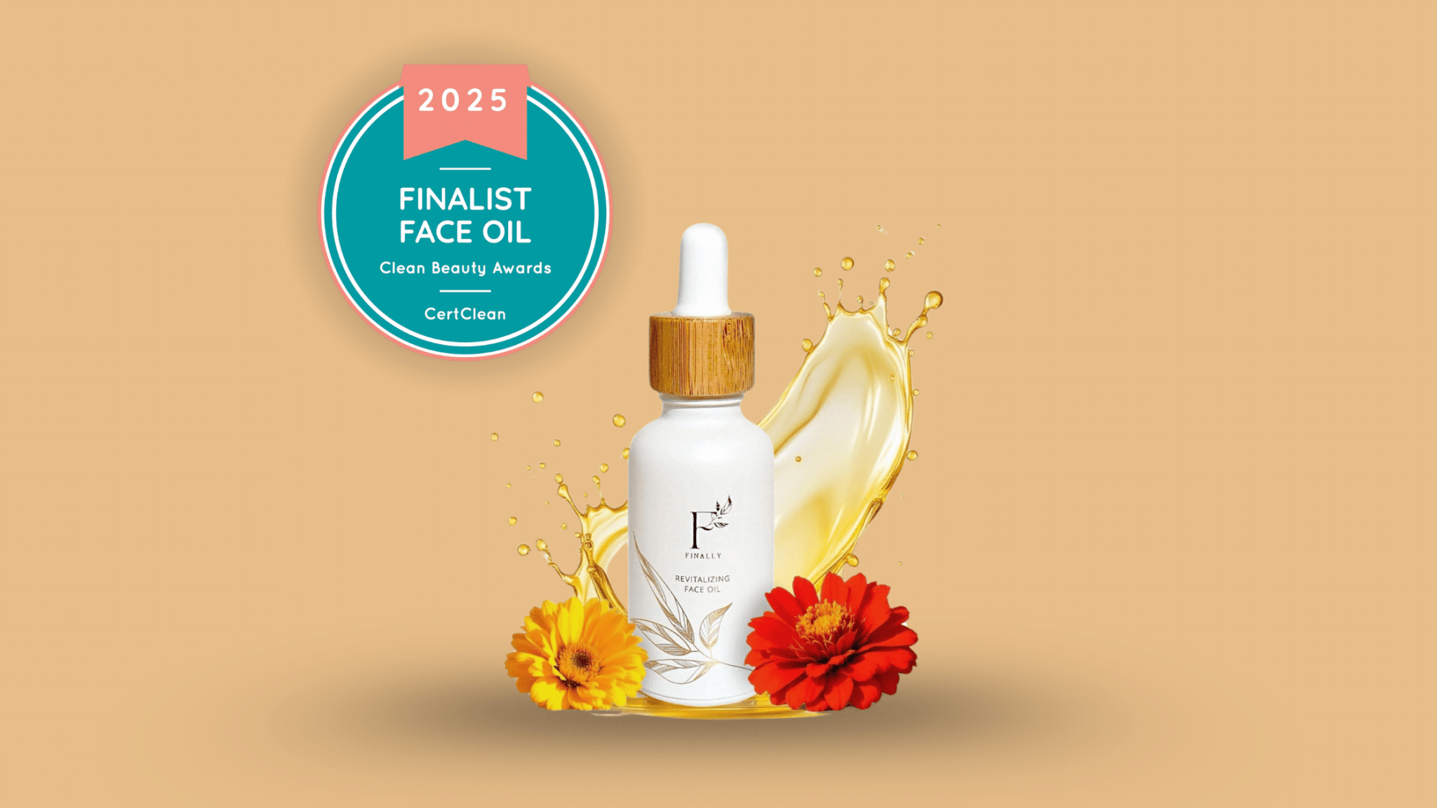 Finally All Natural’s Revitalizing Face Oil Shines at the 2025 Clean Beauty Awards - Finally All Natural