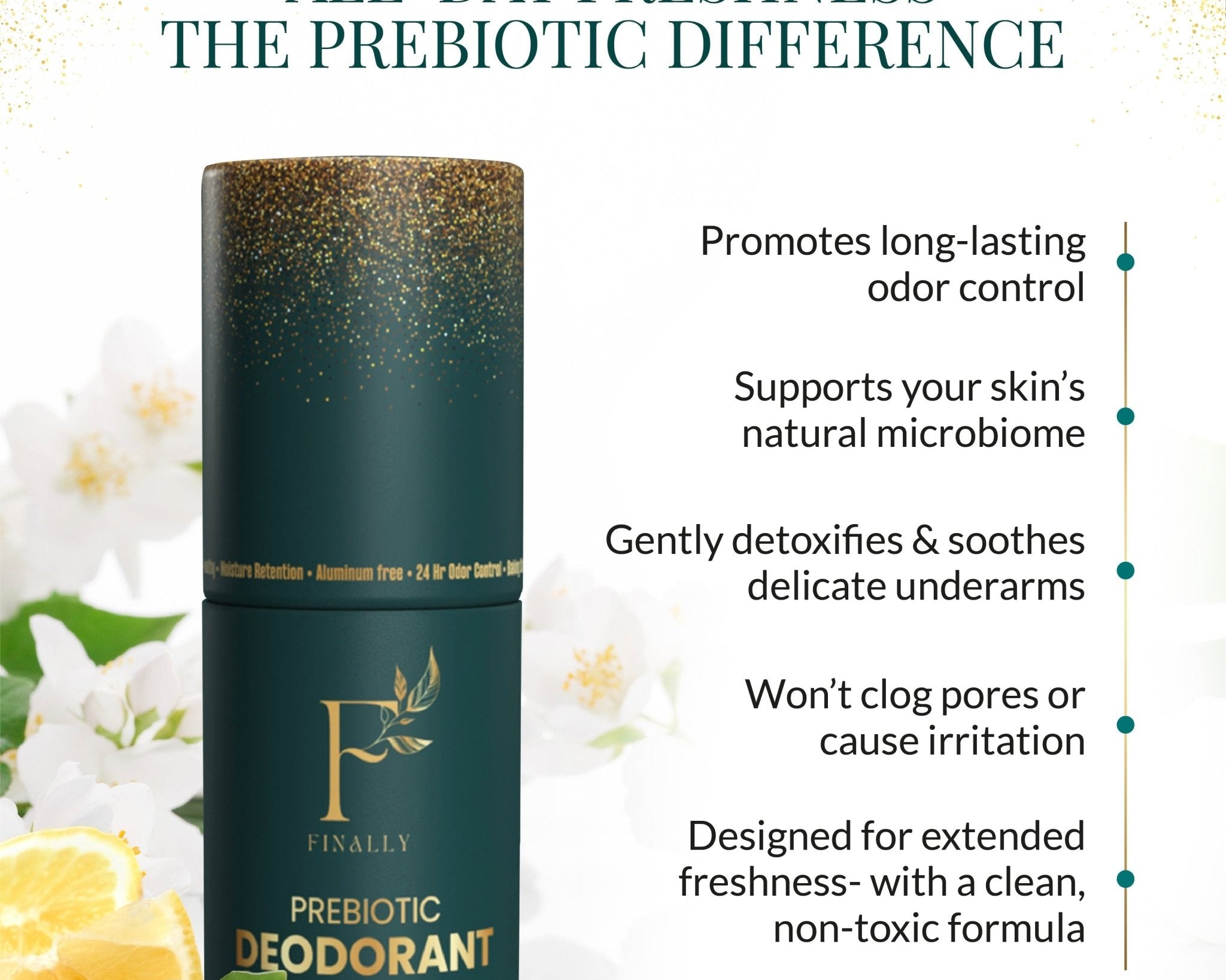 The Difference Between Prebiotic and Probiotic Deodorant - Finally All Natural