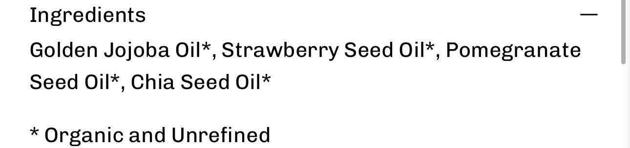 100% Natural Antioxidant Lip Oil - Finally All Natural