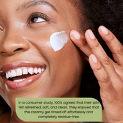 *New*Dual Action Natural Face Wash & Toner | Cucumber + Kaolin Clay