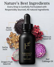 Hair Growth + Dandruff Relief Scalp Oil Set