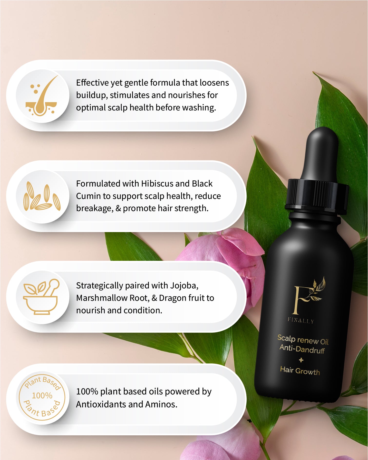 Hair Growth + Dandruff Relief Scalp Oil Set