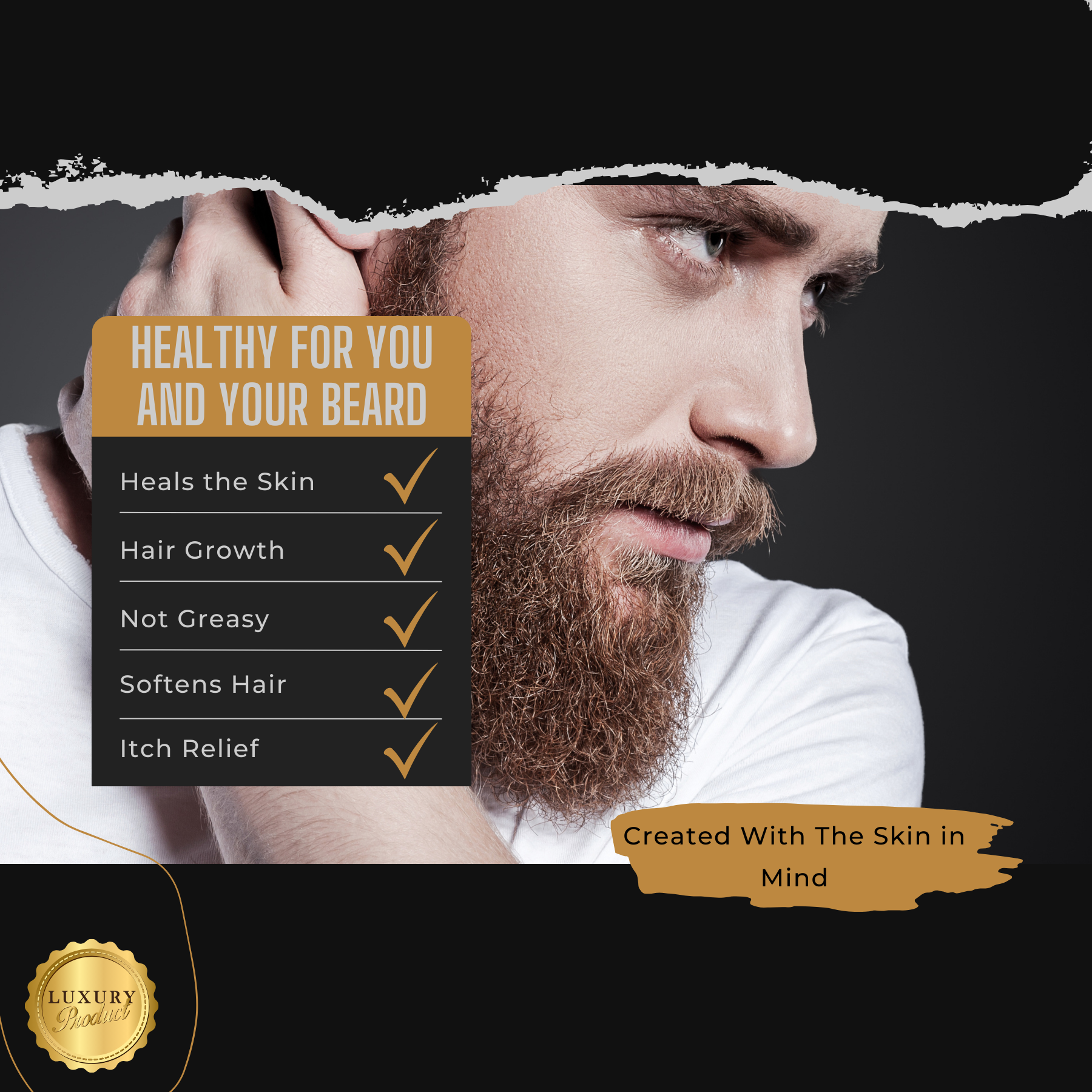 Natural Beard Oil | Pre-Shave & Aftershave