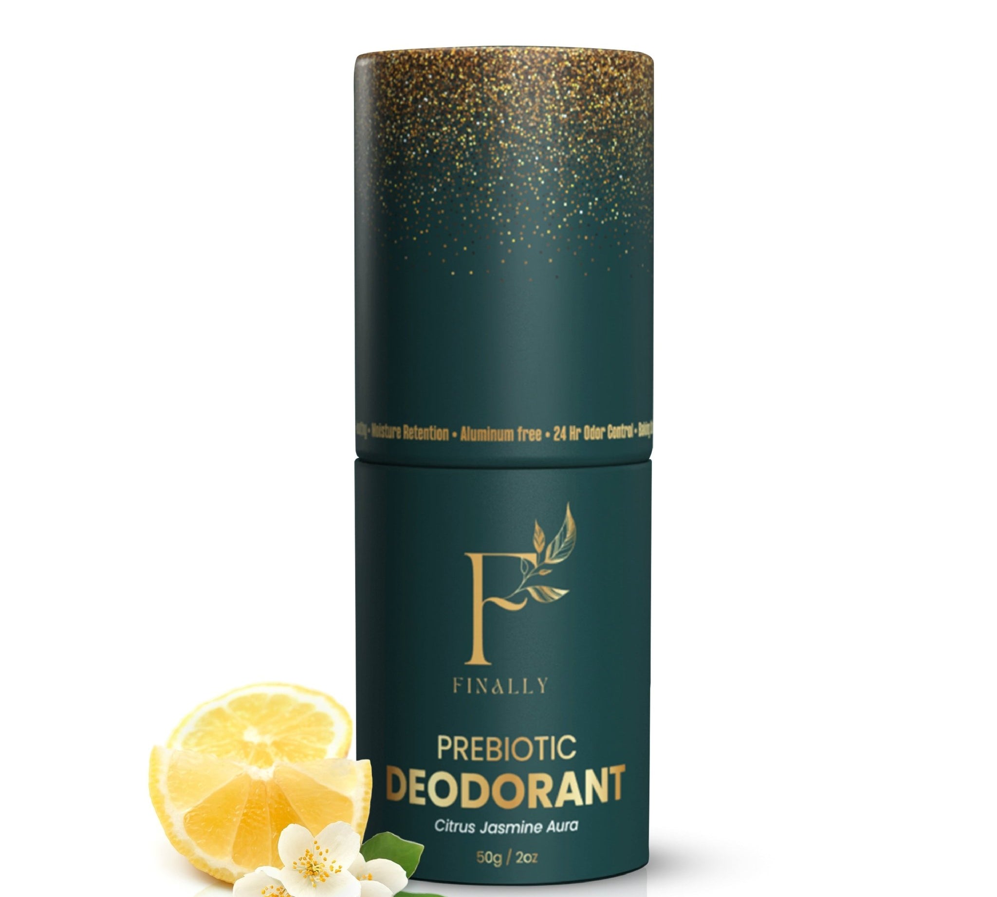 All Natural Prebiotic Jasmine Deodorant | Aluminum - Free - Finally All Natural