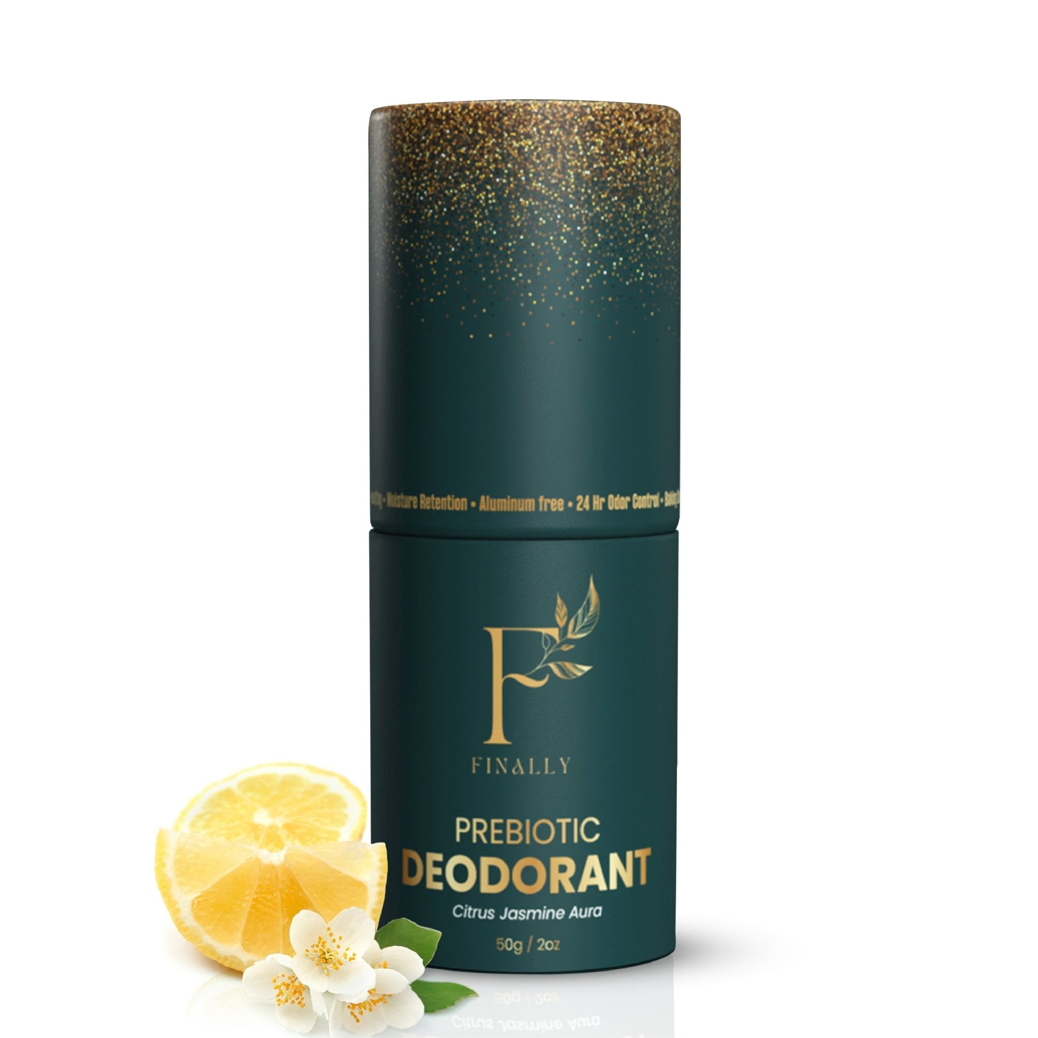 All Natural Prebiotic Jasmine Deodorant | Aluminum - Free - Finally All Natural