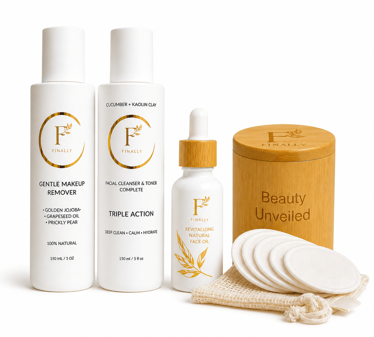 Skincare set for sensitive skin