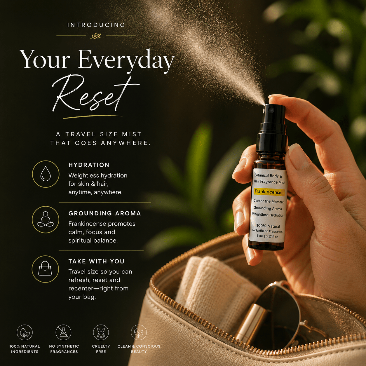 Frankincense Hydrating Mist - Finally All Natural