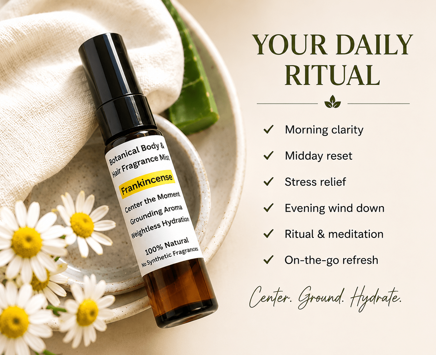 Frankincense Hydrating Mist - Finally All Natural