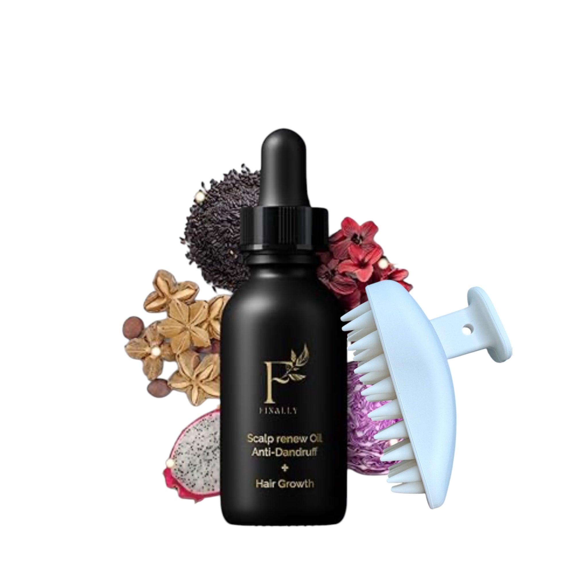 Hair Growth + Dandruff Relief Scalp Oil Set - My Store