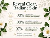 Natural Face Wash & Toner for Sensitive Skin | Cucumber + Kaolin Clay - Finally All Natural
