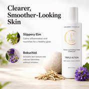Natural Face Wash & Toner for Sensitive Skin | Cucumber + Kaolin Clay - Finally All Natural