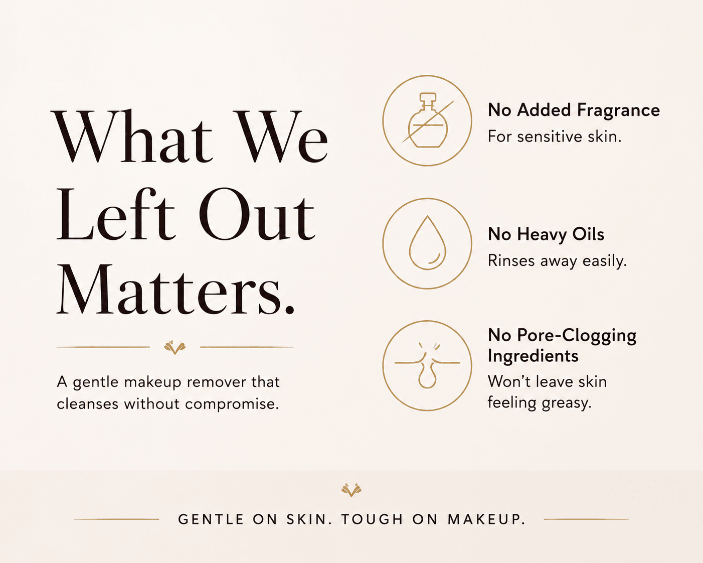 Organic Moisturizing Makeup Remover Oil - Finally All Natural