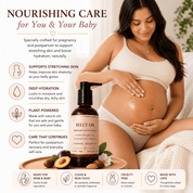 Pregnancy Belly Oil for Stretching Skin - Finally All Natural