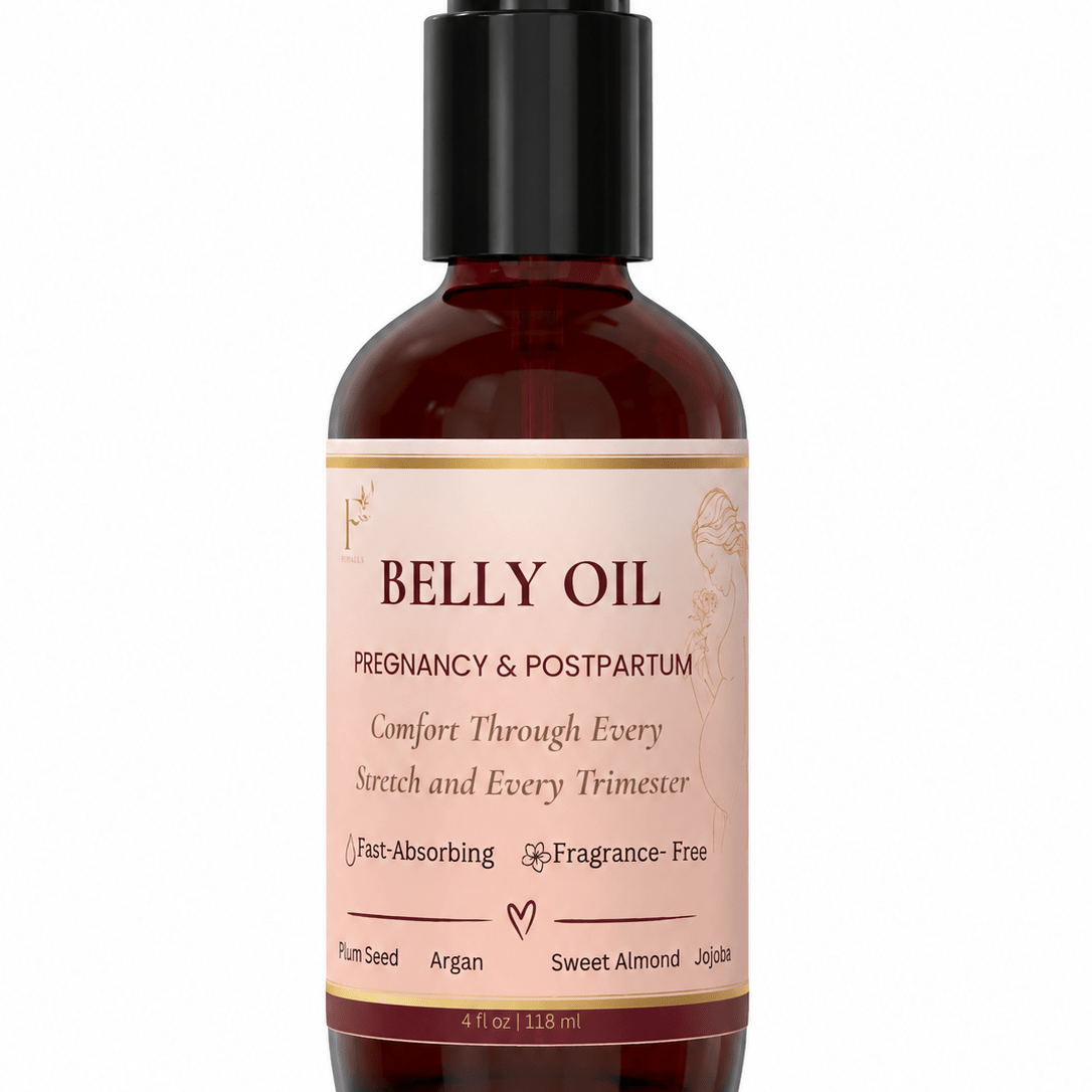 Pregnancy Belly Oil for Stretching Skin - Finally All Natural