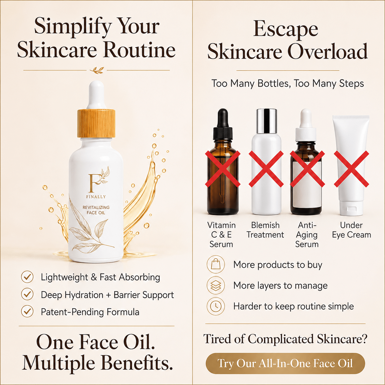 Revitalizing Face Oil with Japanese Tsubaki - Finally All Natural