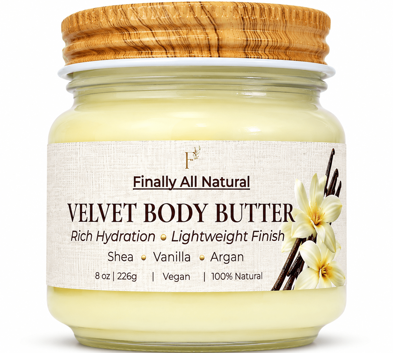 Velvet Body Butter - Finally All Natural