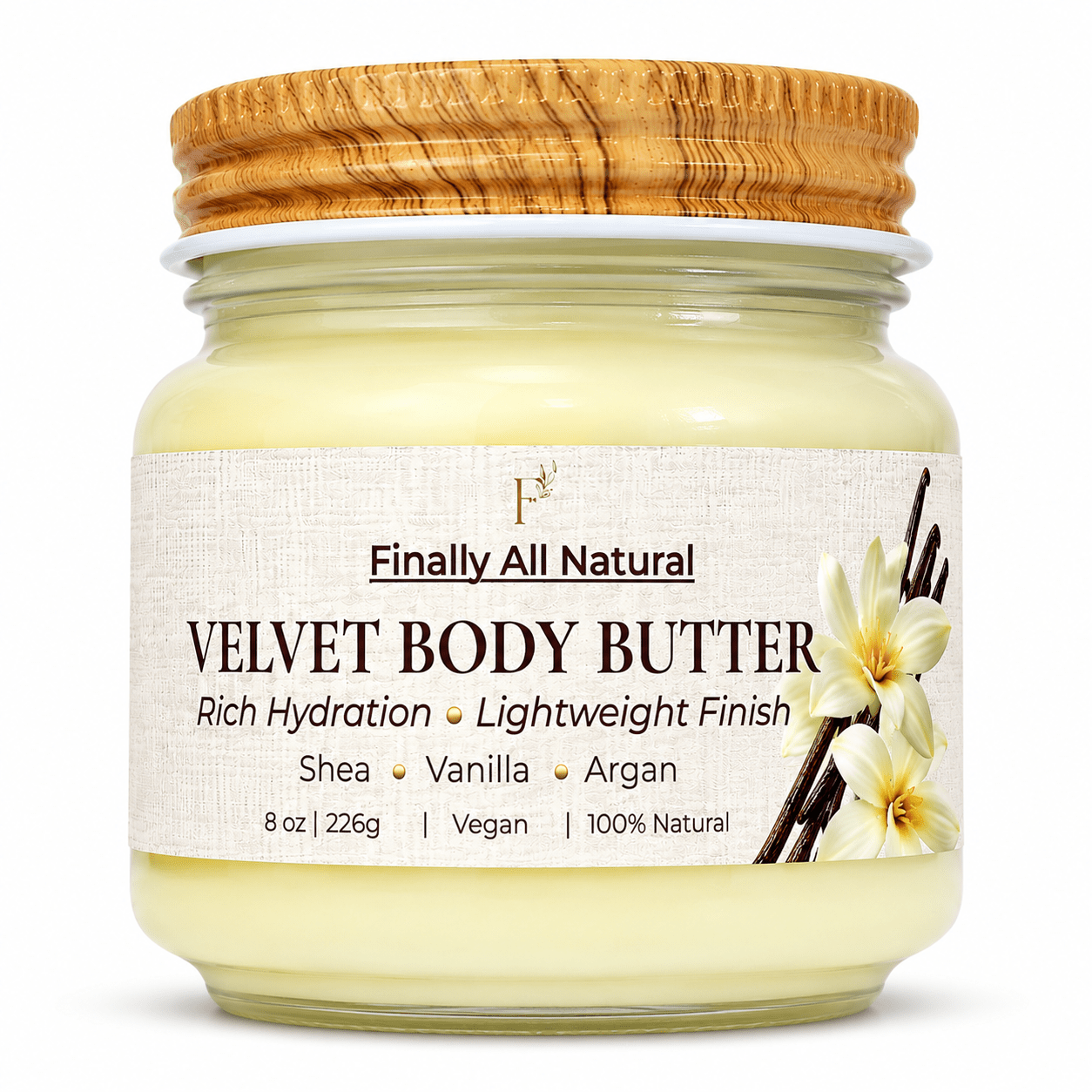 Velvet Body Butter - Finally All Natural
